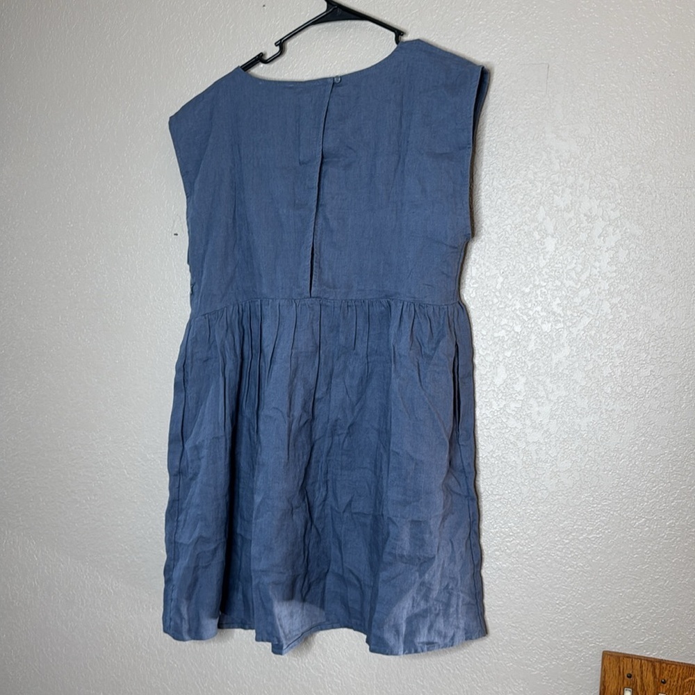 Madewell Relaxed Empire-Waist Mini Dress - Picture 8 of 9